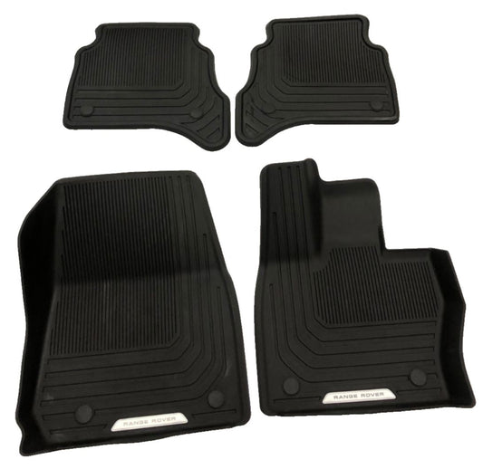Genuine Land Rover LHD RR/RRS Rubber Floor Contour Mat Kit - VPLKS0627