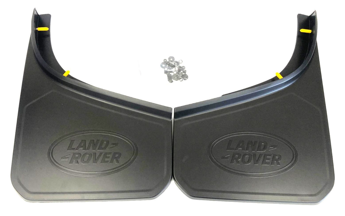 Genuine Land Rover Defender 2020+ Rear Classic Mudflap Set - VPLEP0388