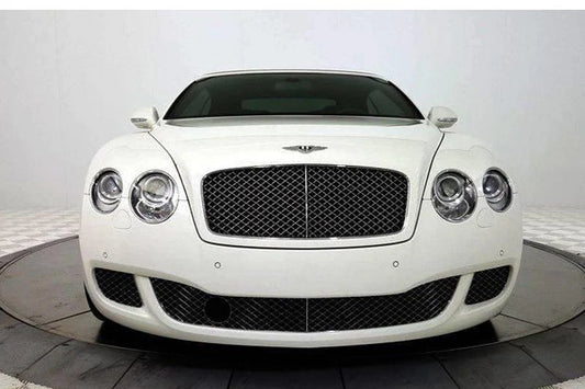 Original Bentley Continental GT/GTC (08-11) unterer Kühlergrillsatz aus dunklem Chrom (mit ACC)