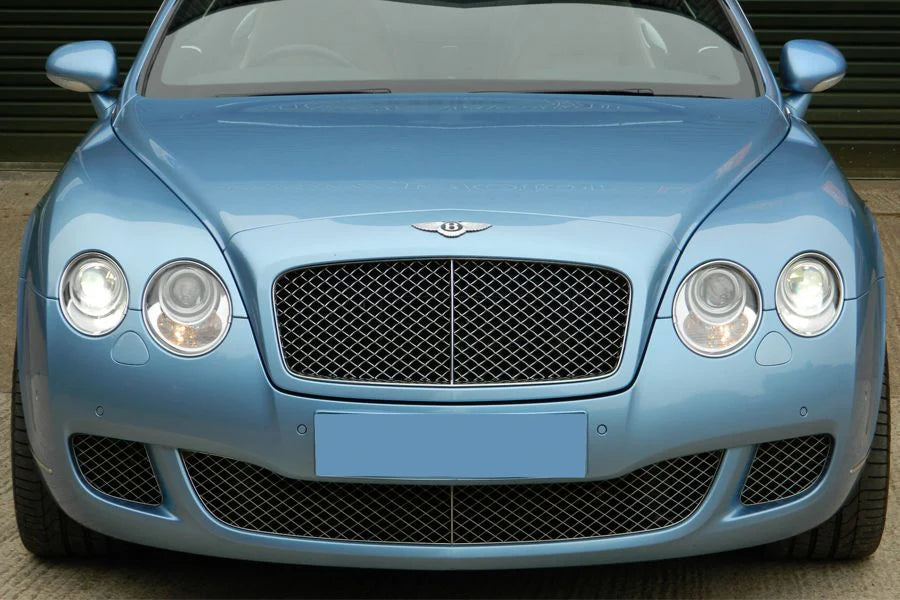 Genuine Bentley Continental GT/GTC (08-11) Dark Chrome Lower Grille Set (Without ACC)