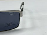 Original Jaguar Sonnenbrille mit silbernem Rahmen