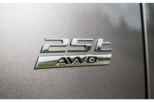 Jaguar 25t AWD Badge