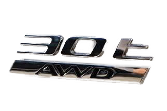 Jaguar 30t AWD badge