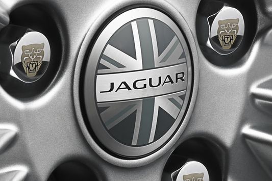 Cache-moyeux Union Jack pour Jaguar E-Pace