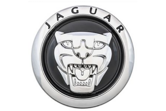 Jaguar Frühes schwarzes Kühlergrill-Emblem