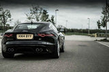 Jaguar F-Type – Geformte Nummernschilder für hinten