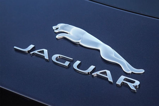 Jaguar-Emblem mit Sprung