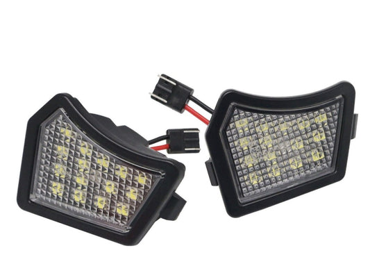 Lampes de courtoisie à LED sous le rétroviseur Jaguar