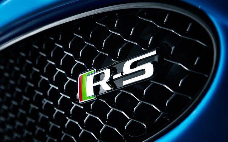 Jaguar RS Kühlergrill-Emblem und Sockel – Stil 1