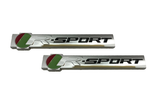 Jaguar R-Sport Front Fender Badges