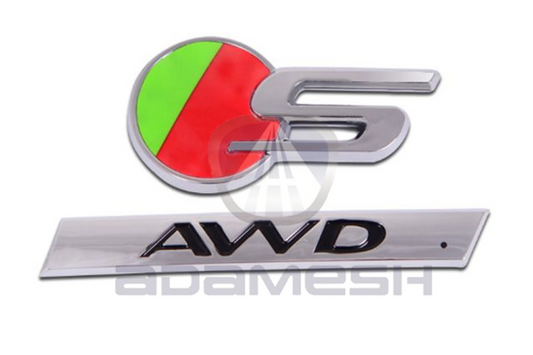 Jaguar 'S AWD' Badge