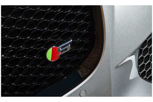 Jaguar S Kühlergrill-Emblem und Sockel - frühe Modelle