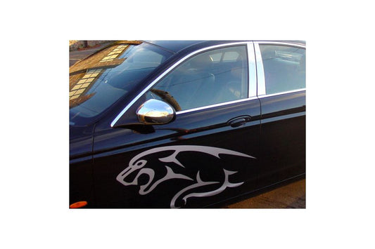 Jaguar S Type Chrome Door Mirror Covers