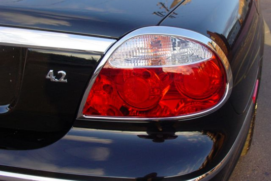 Jaguar S Type Chrome Rear Lamp surrounds