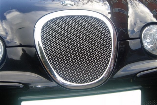 Jaguar S-Type-Grillgitter – Chromumrandung – gebraucht (Modelle 1999–2004)