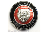 Jaguar Supercharged-Emblem für Motorhaube und Kofferraumdeckel