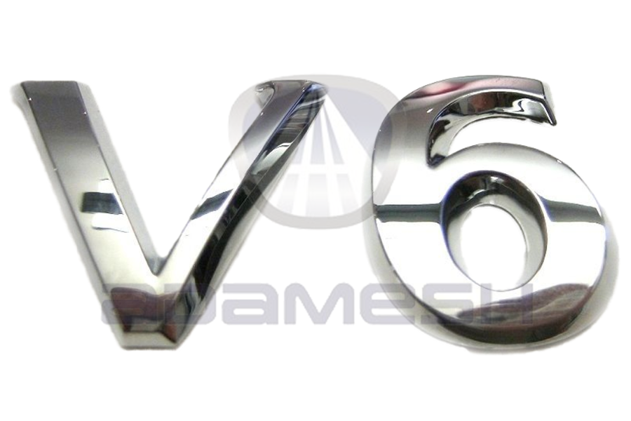 Jaguar V6-Emblem