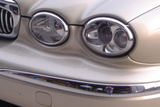 Jaguar X Type Chrome Front Lamp Surrounds