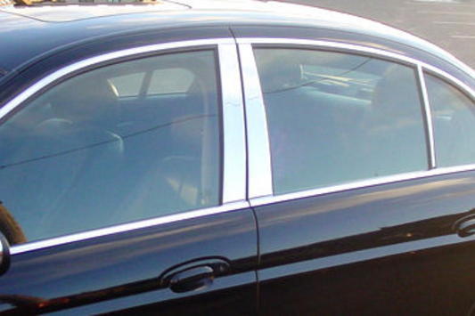 Jaguar X Type Door Pillar Chromes