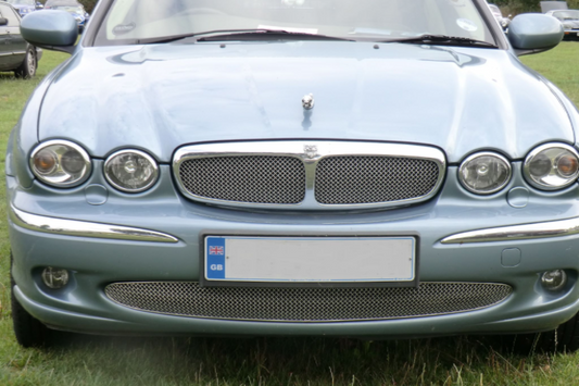 Jaguar X Type – obere und untere Gittergrill-Kombination – Modelle vor 2008