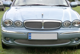 Calandre supérieure et inférieure en maille pour Jaguar X Type - Modèles antérieurs à 2008