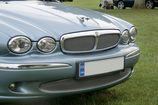 Jaguar X Type-Grill, Chromumrandung, gebraucht