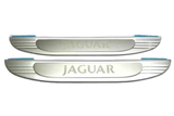 Plaques de seuil avant satinées pour Jaguar X-Type