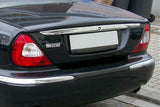 Jaguar X350 XJ Chrom-Kofferraumsockel (leichte Lagerspuren) 