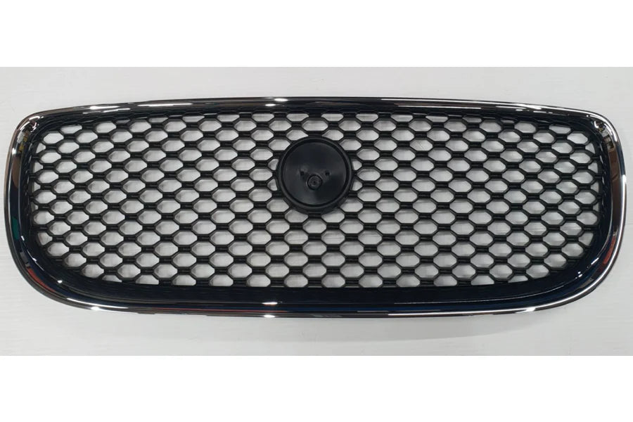 Jaguar XE Grille - Matte Black Mesh With Chrome Surround