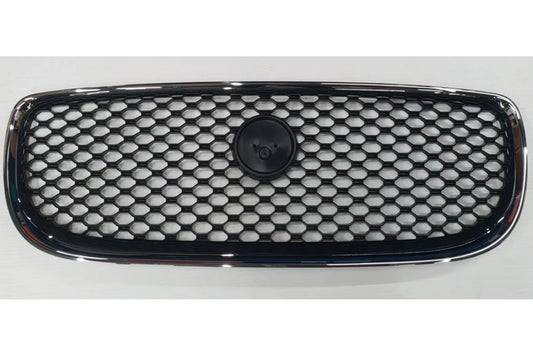 Jaguar XE Grille - Matte Black Mesh With Chrome Surround
