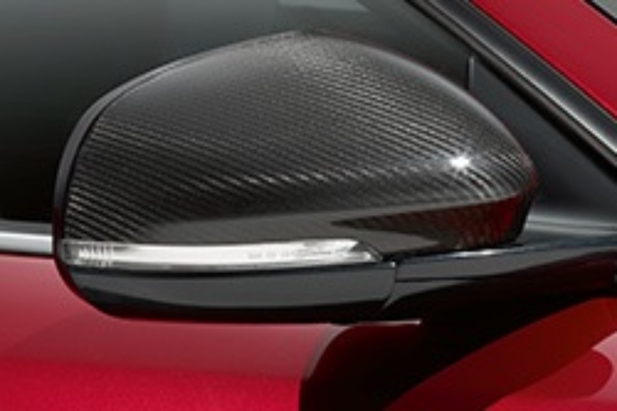 Jaguar XF Carbon Fibre Look Mirror Covers