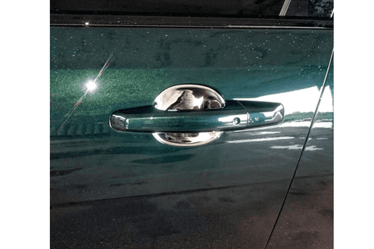 Jaguar XF Chrome Door Handle Inserts - Models 2016 onwards