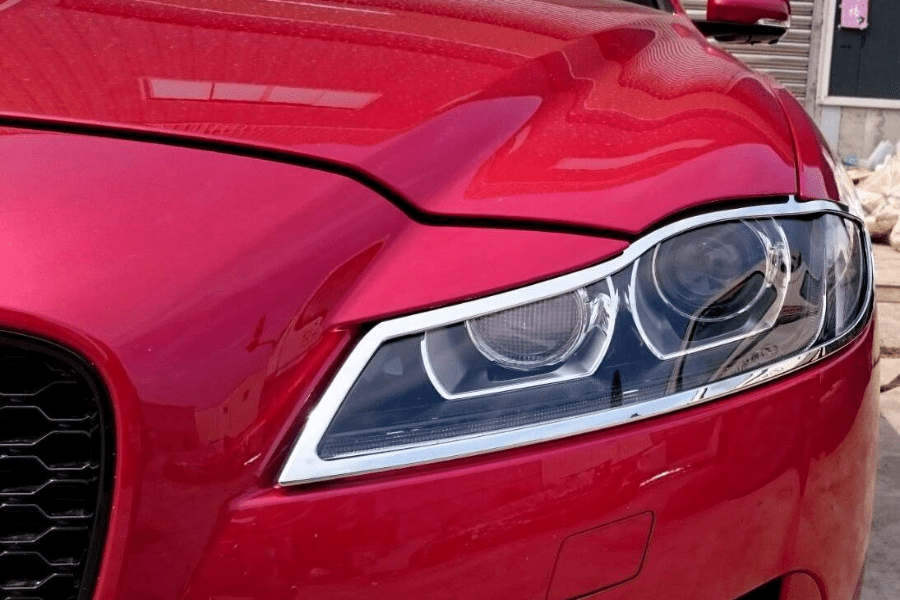 Jaguar XF Chrome Front Lamp Surrounds - Models 2016 onwards