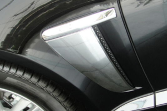 Jaguar XF Chrome Wing Louvers (2011 - 2015)