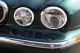 Jaguar XJ Chrome Front Light Surrounds