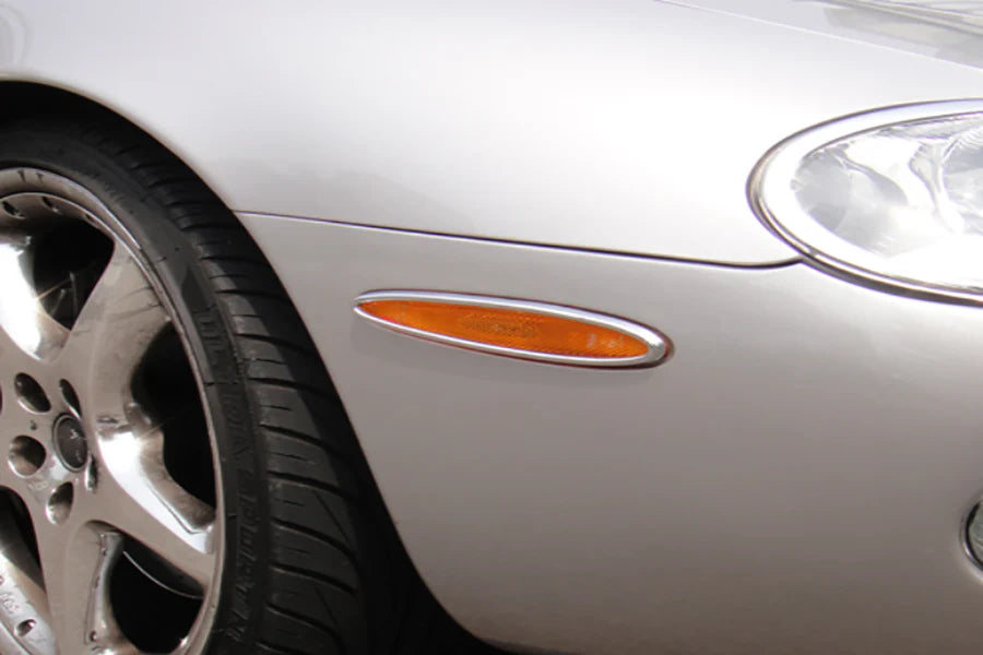 Jaguar XK8/R Chrome Bumper Reflector Rings