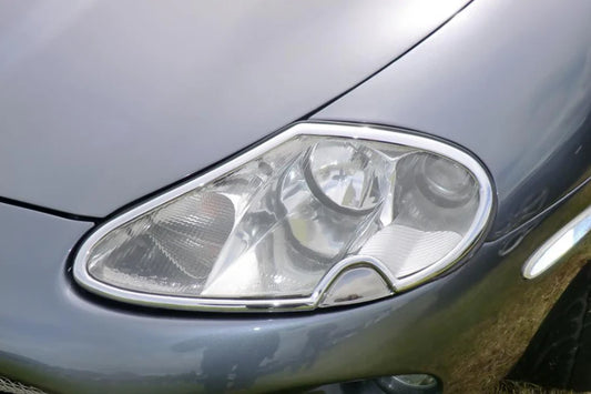 Jaguar XK8/R Chrome Front Light Surrounds