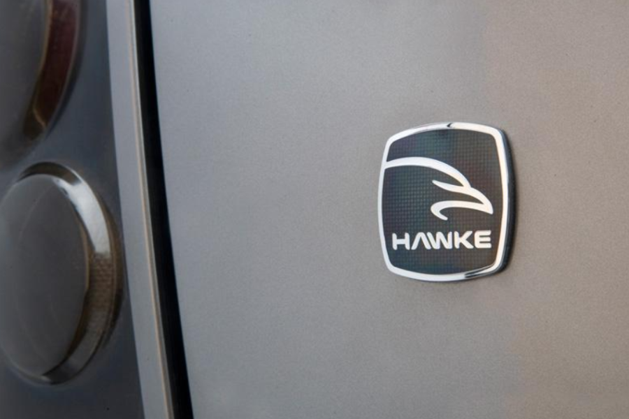 Land Rover Discovery 3 'HAWKE' Vitreous Enamelled Badge