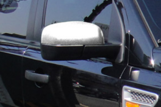 Coques de rétroviseurs chromées pour Land Rover Discovery 4 - Demi-couverture