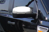 Coques de rétroviseurs chromées pour Land Rover Discovery 4 - Demi-couverture