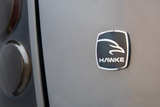 Badge émaillé vitreux « HAWKE » pour Range Rover Vogue