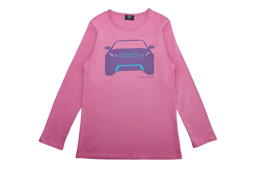 Land Rover Evoque Langarm-T-Shirt für Mädchen, verschiedene Größen