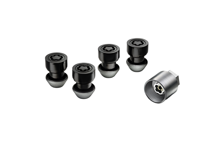 Genuine F-Pace & E-Pace Locking Wheel Nuts - Black