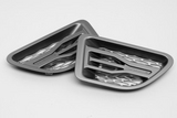 Range Rover Sport 'HAWKE' Saker Side Vents - Grey With Silver Mesh