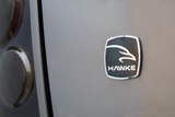 Badge émaillé vitreux « HAWKE » pour Range Rover Vogue