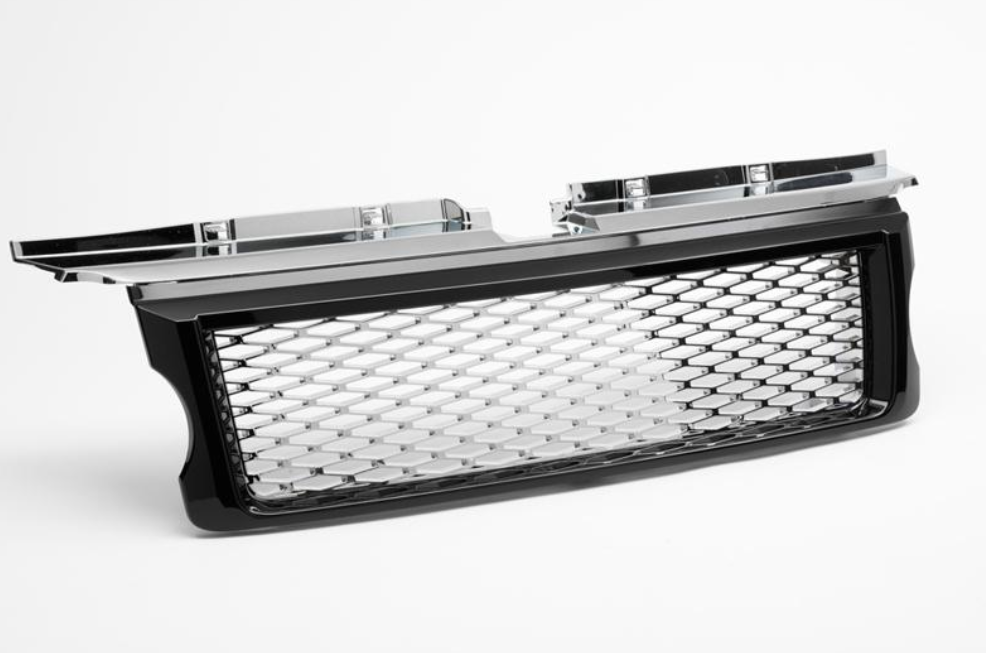 Range Rover Sport HST Look Grille - Black With Chrome Mesh