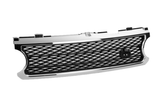 Range Rover Vogue 2006 Supercharged Grille - Chrome With Black Mesh