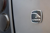 Badge émaillé vitreux « HAWKE » pour Range Rover Vogue