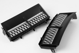 Range Rover Vogue Supercharged Side Vents - Black With Silver Mesh