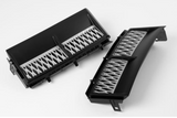 Range Rover Vogue Supercharged Side Vents - Black With Silver Mesh